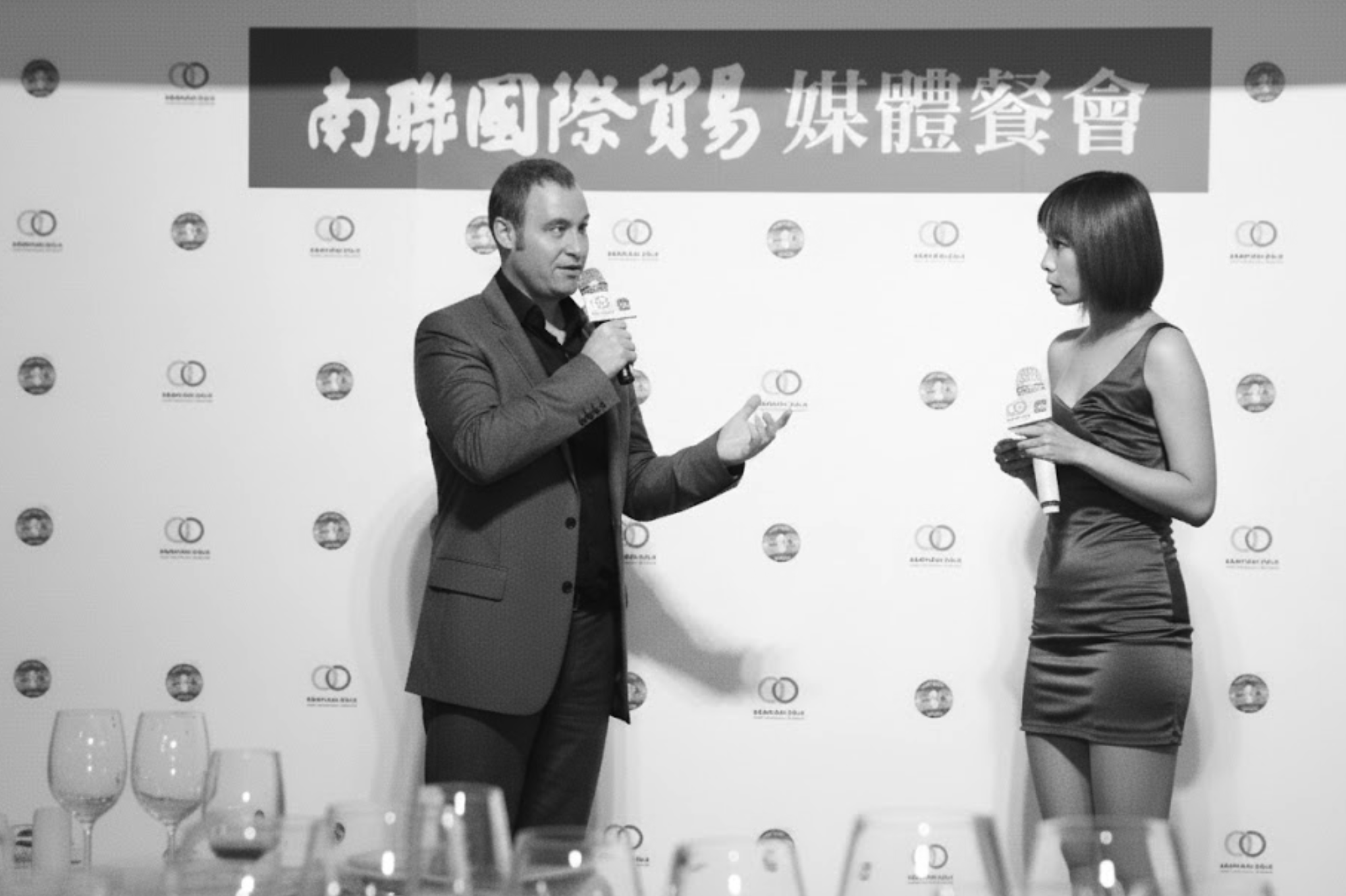 Alexandre Petit presenting a new quality label launch
