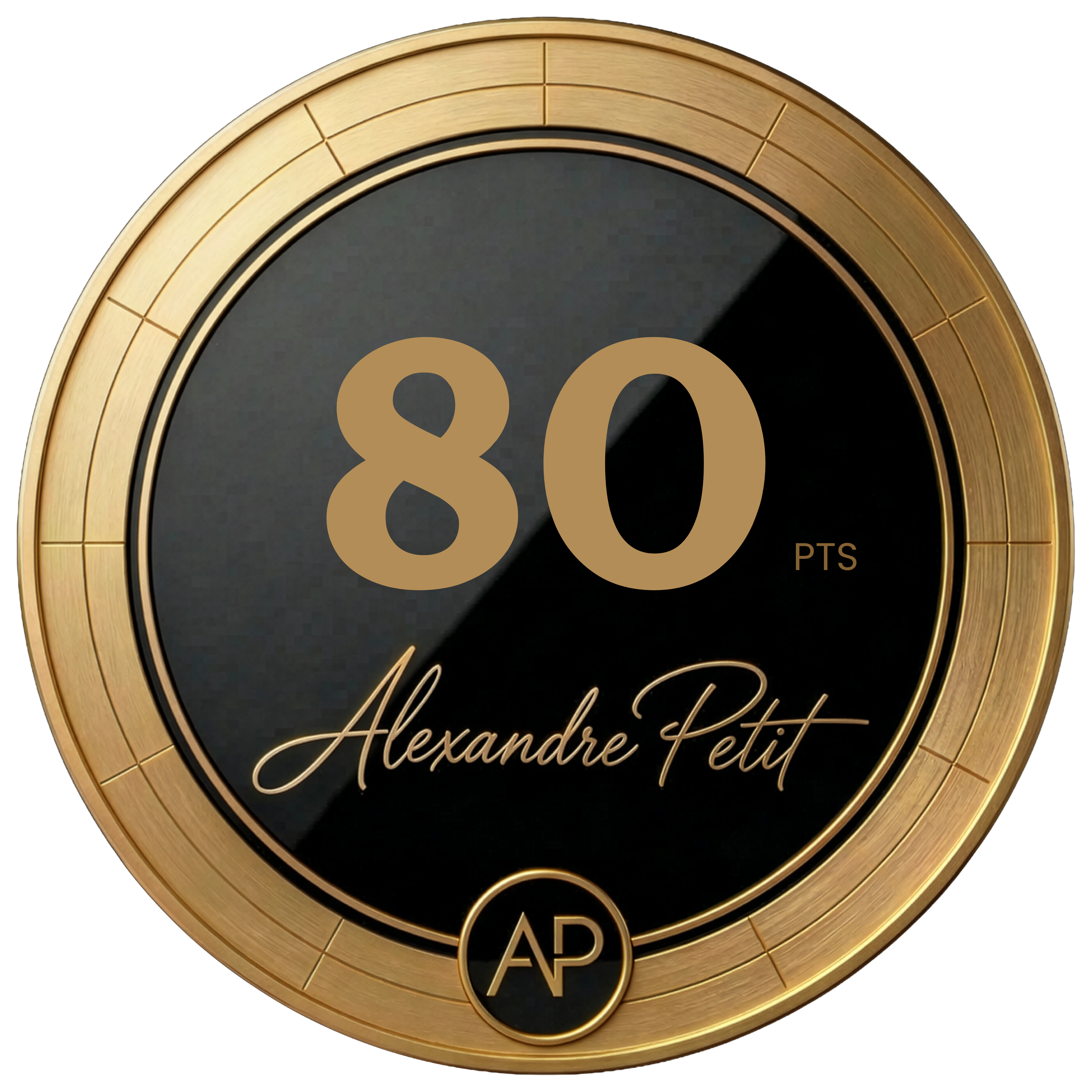 80 Points Medal