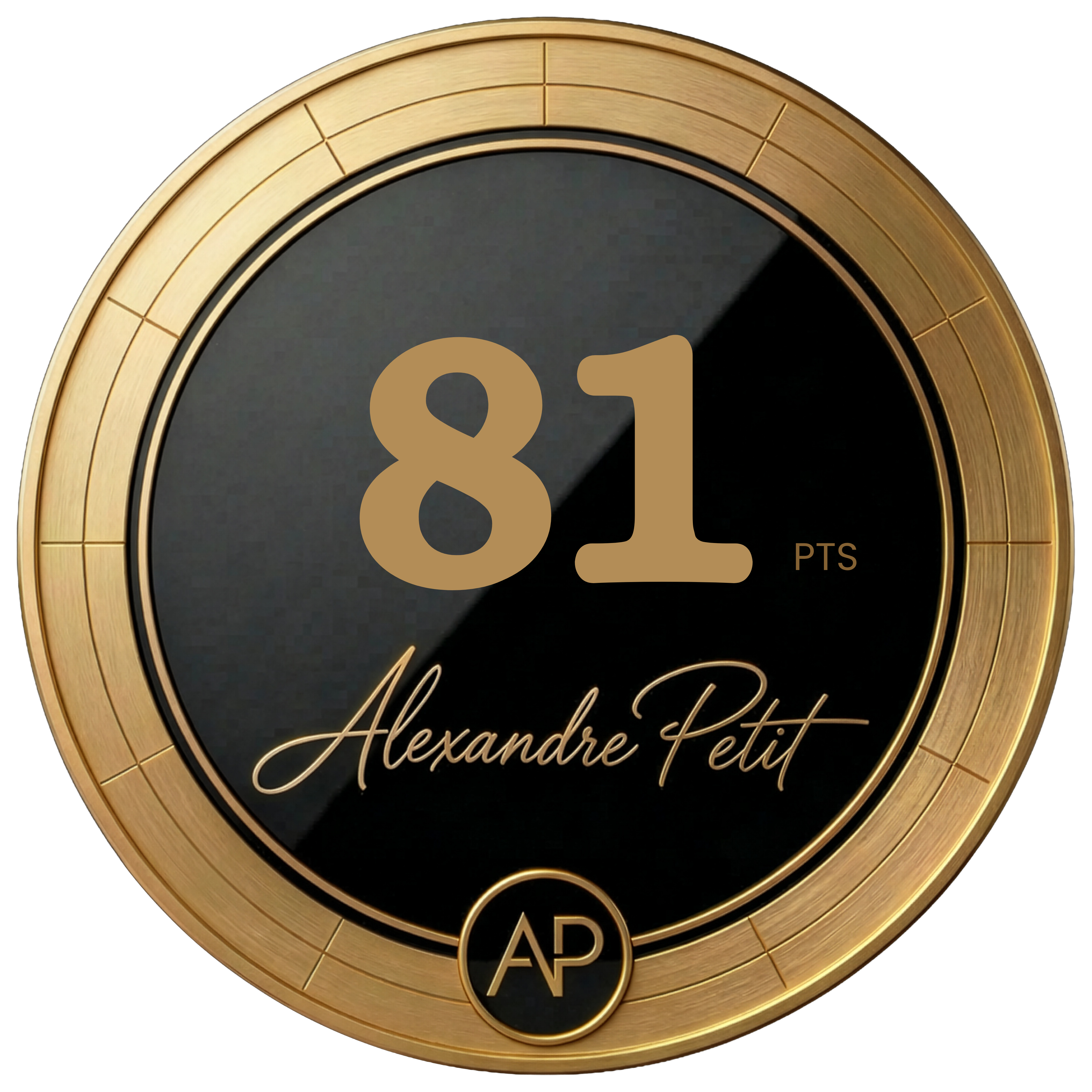 81 Points Medal