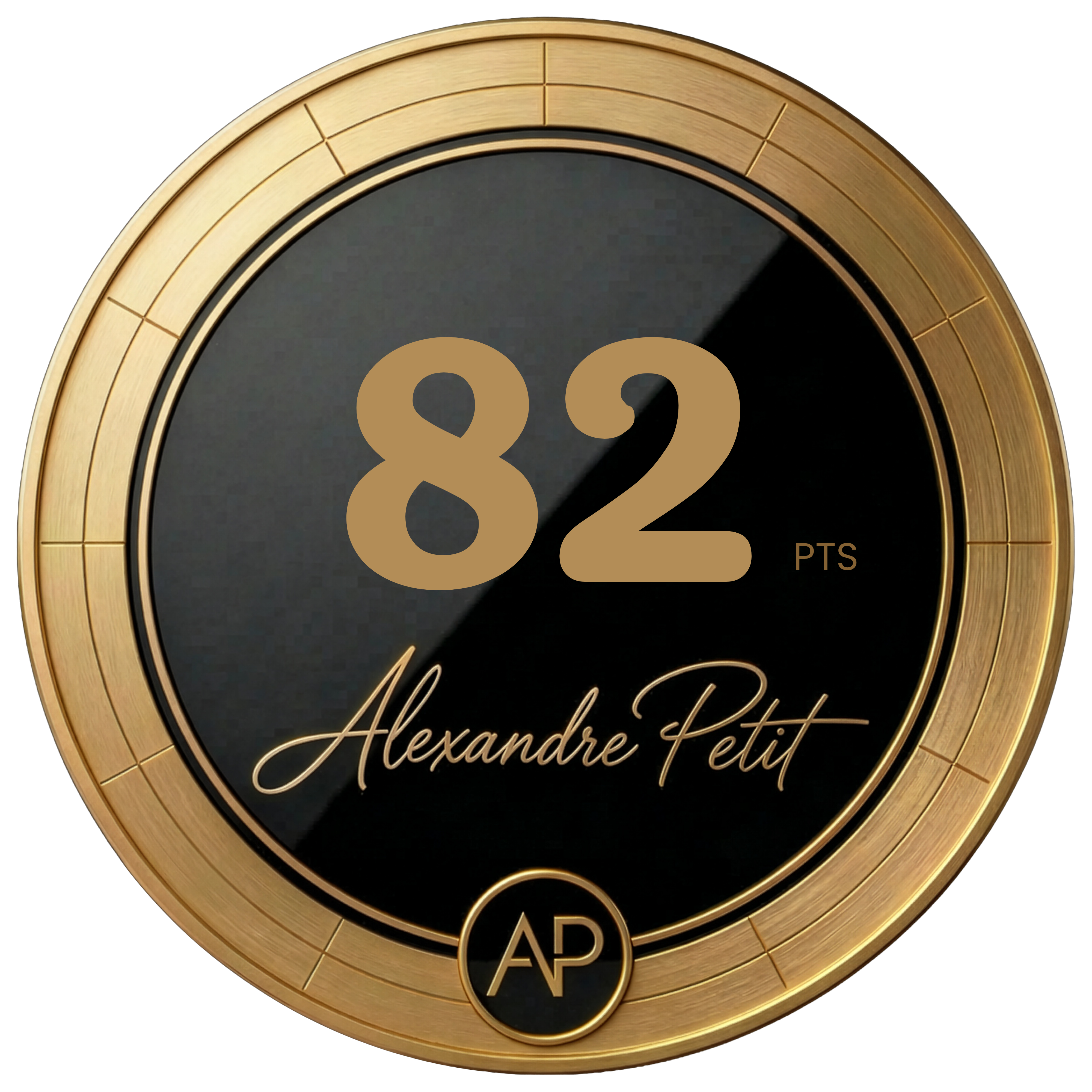 82 Points Medal