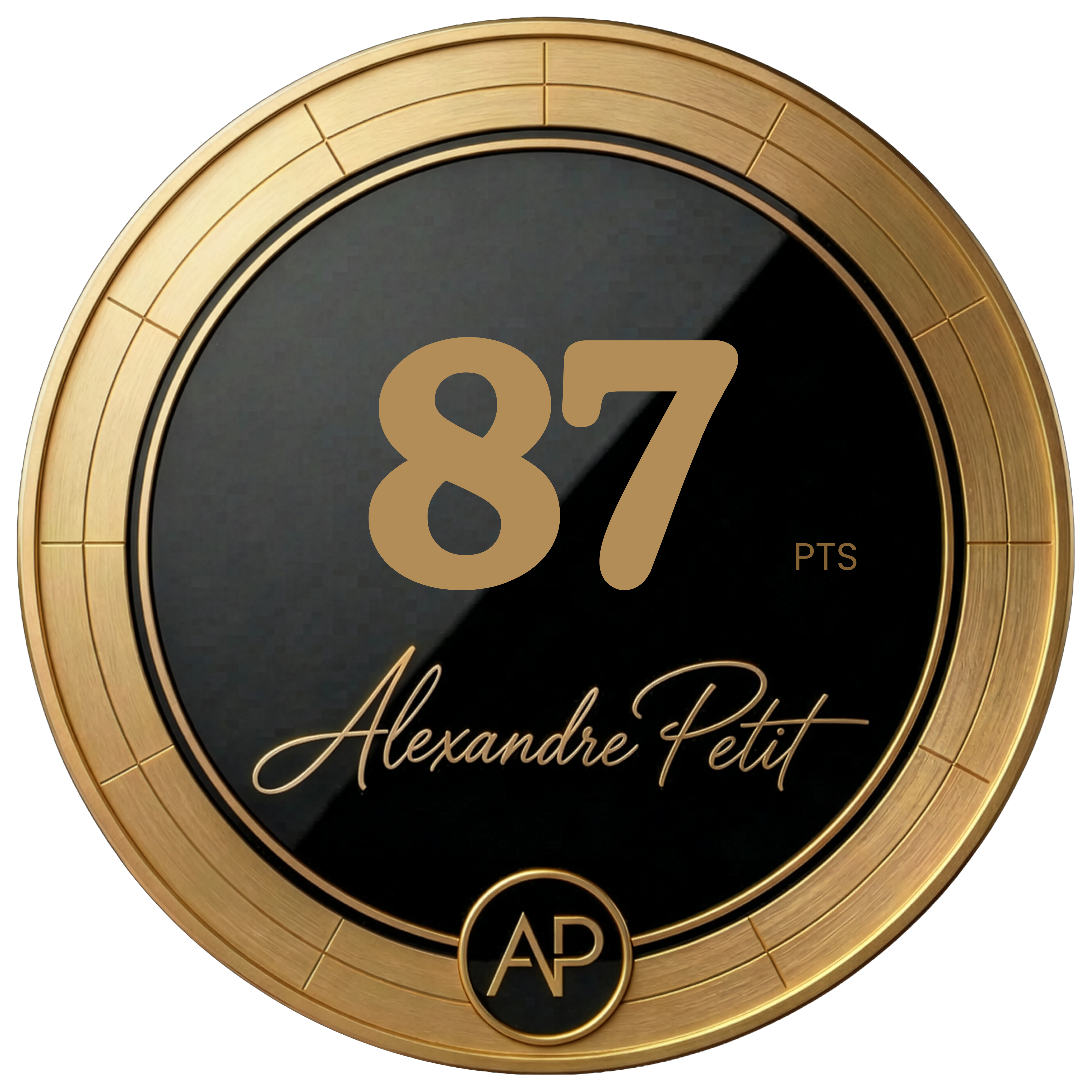 87 Points Medal